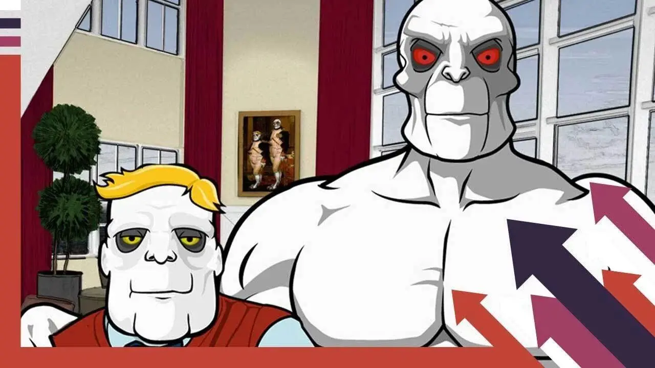 Frisky Dingo backdrop