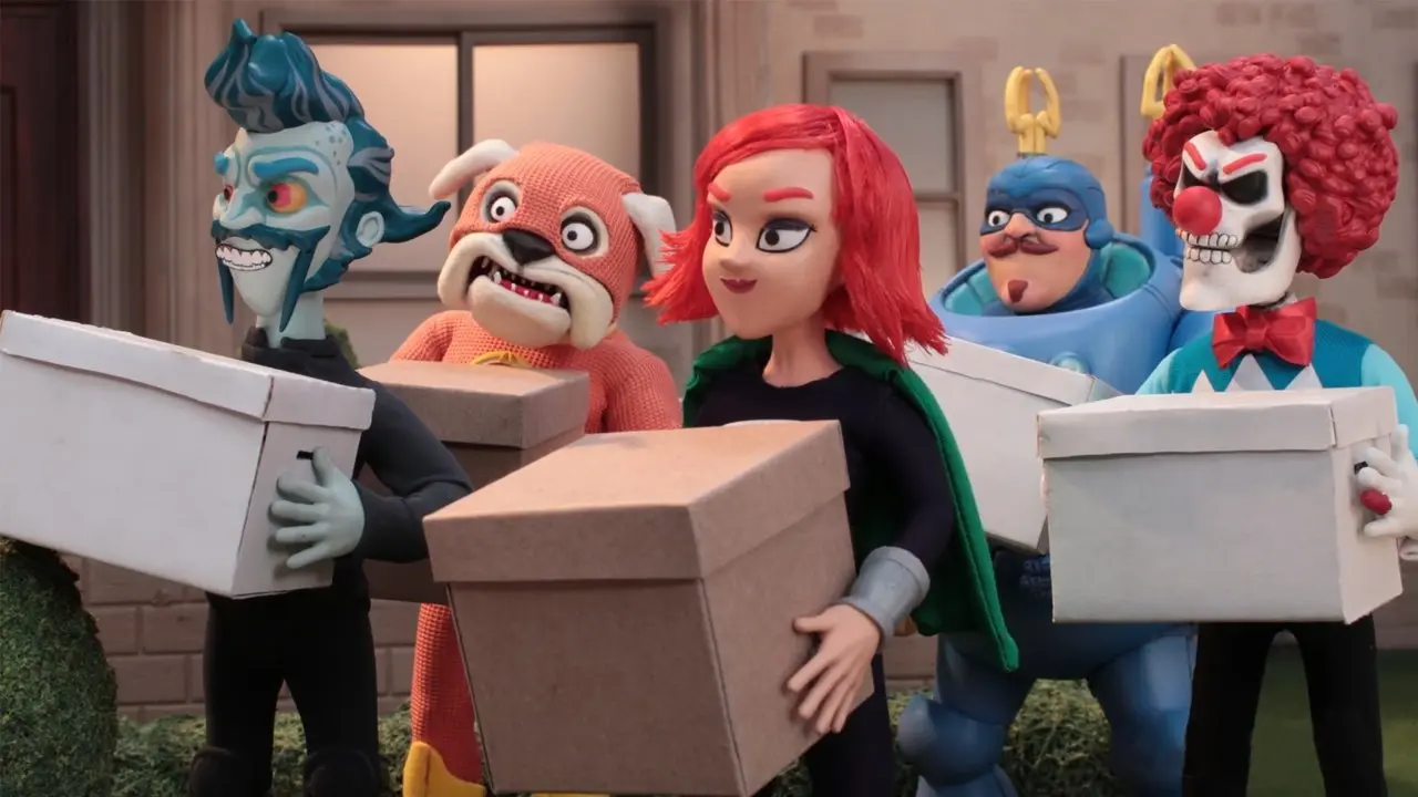SuperMansion backdrop