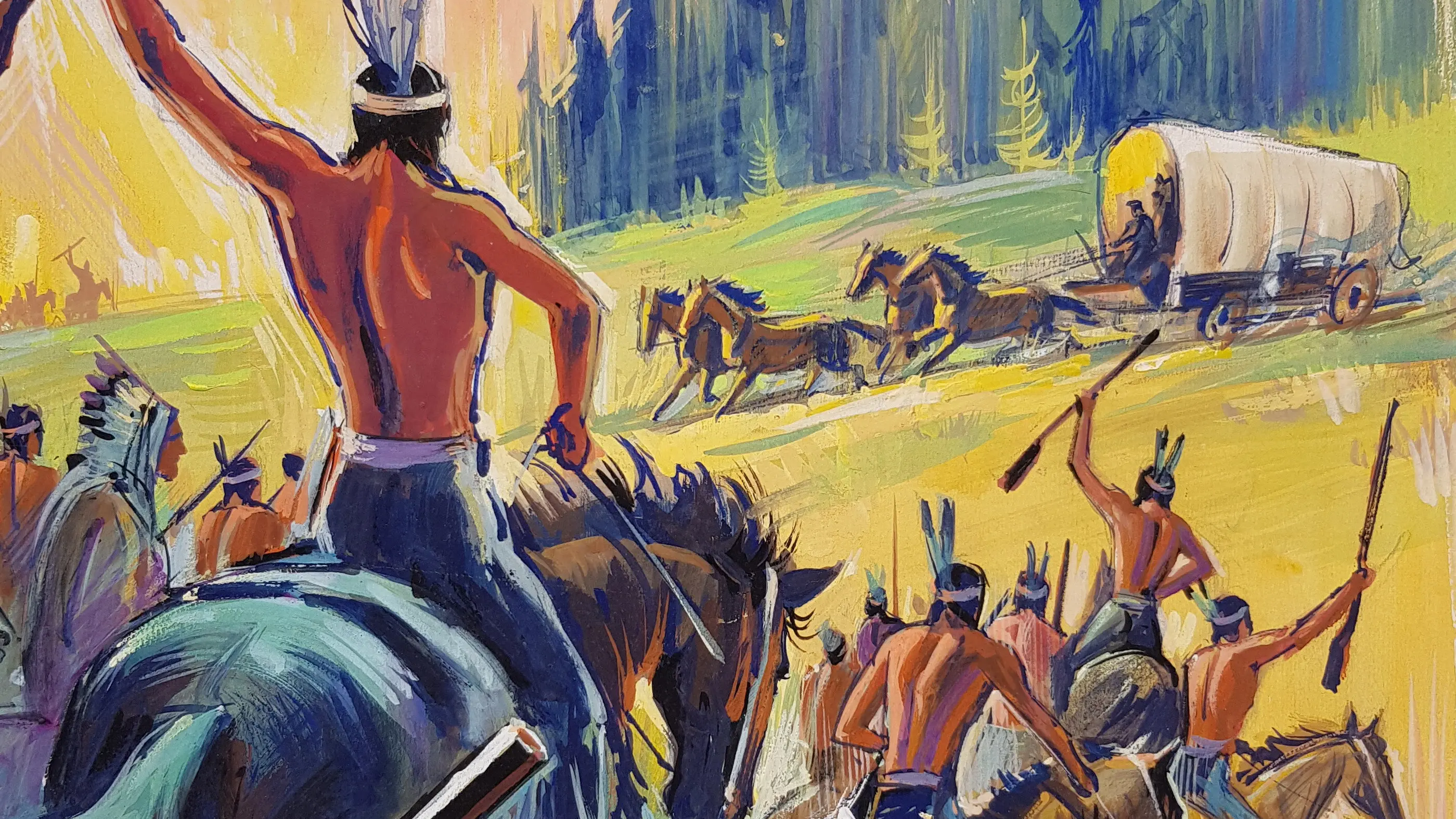 Daniel Boone: Frontier Trail Rider backdrop