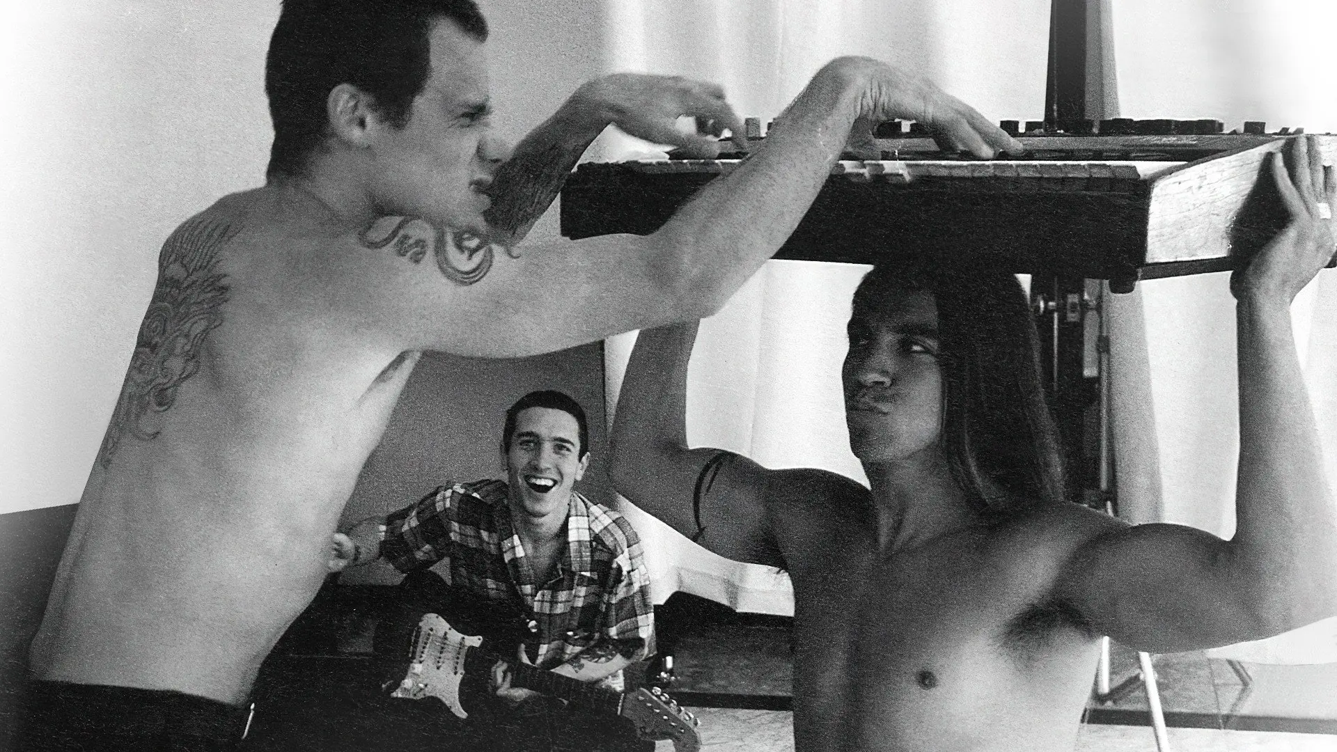 Red Hot Chili Peppers - Funky Monks backdrop