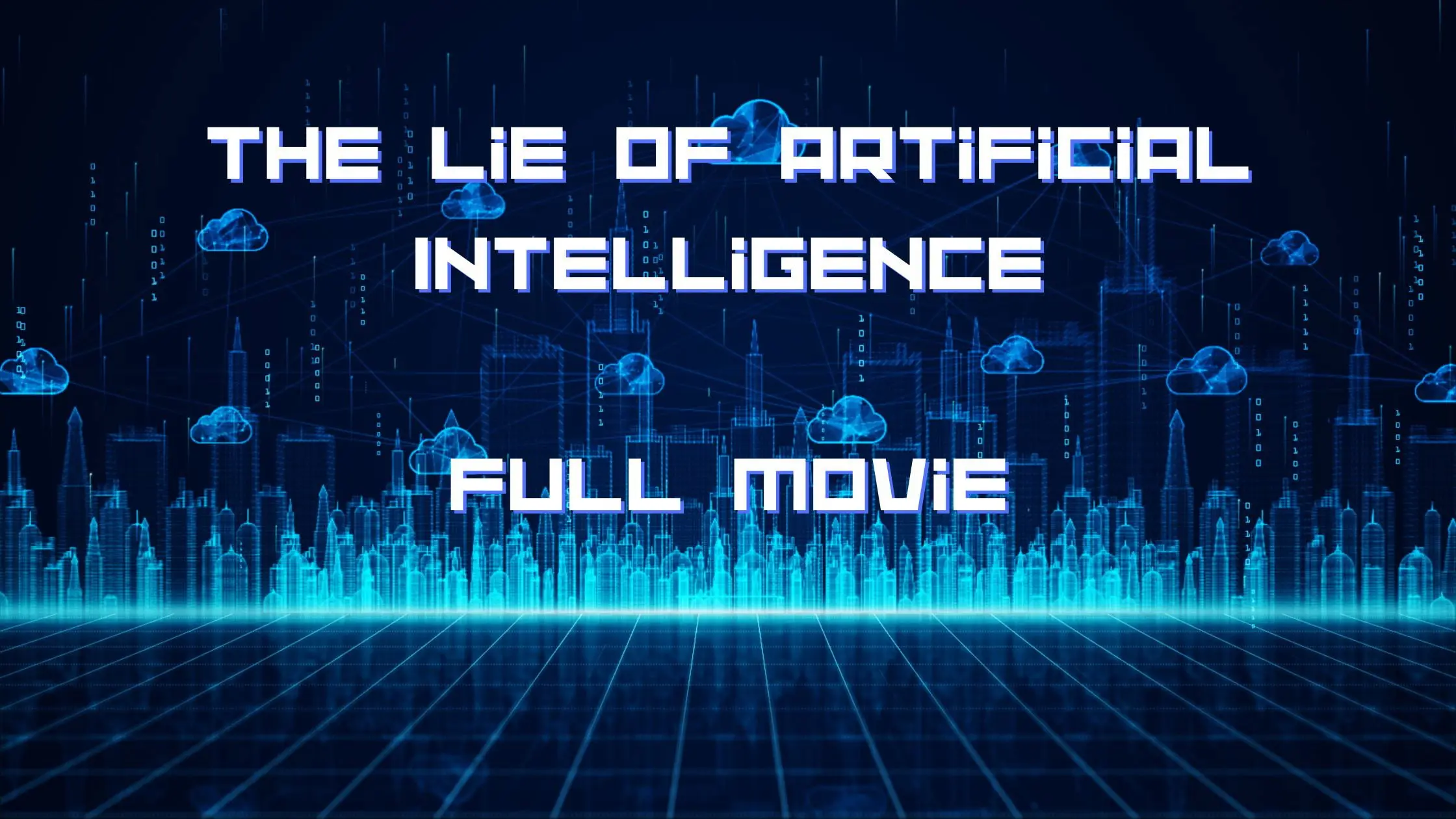 The Lie of A.I/ backdrop