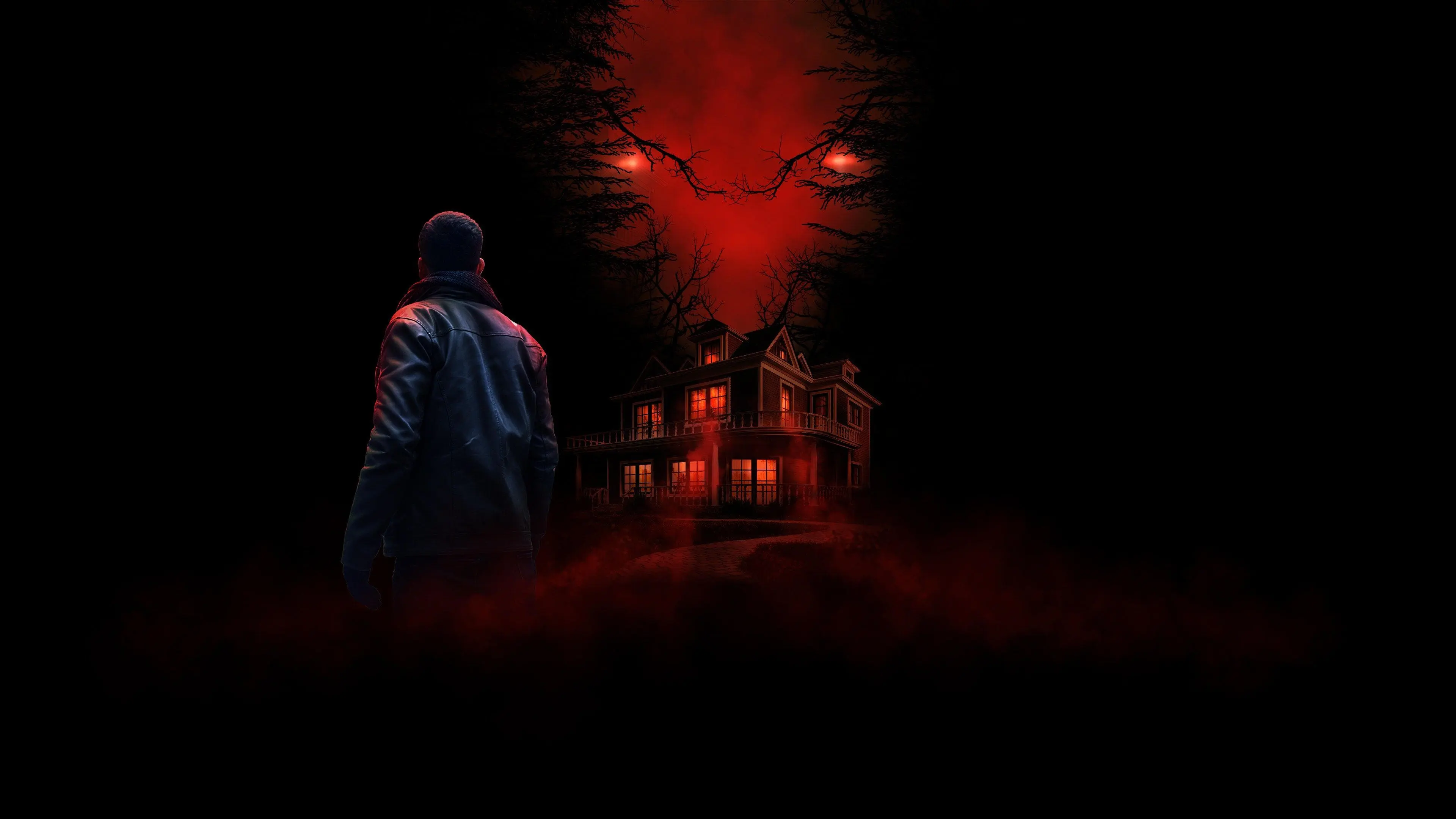 A Haunting backdrop