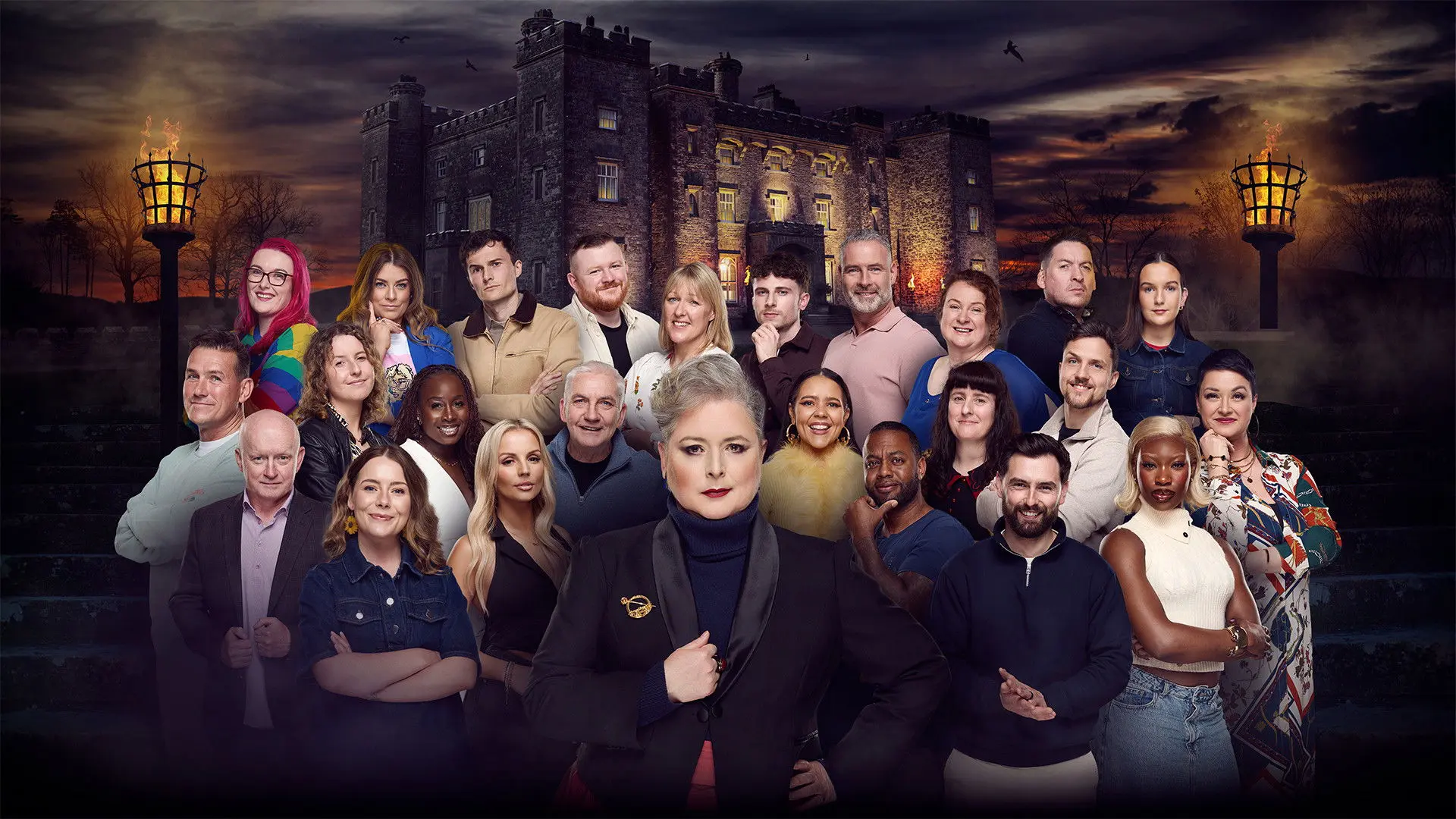 The Traitors Ireland backdrop