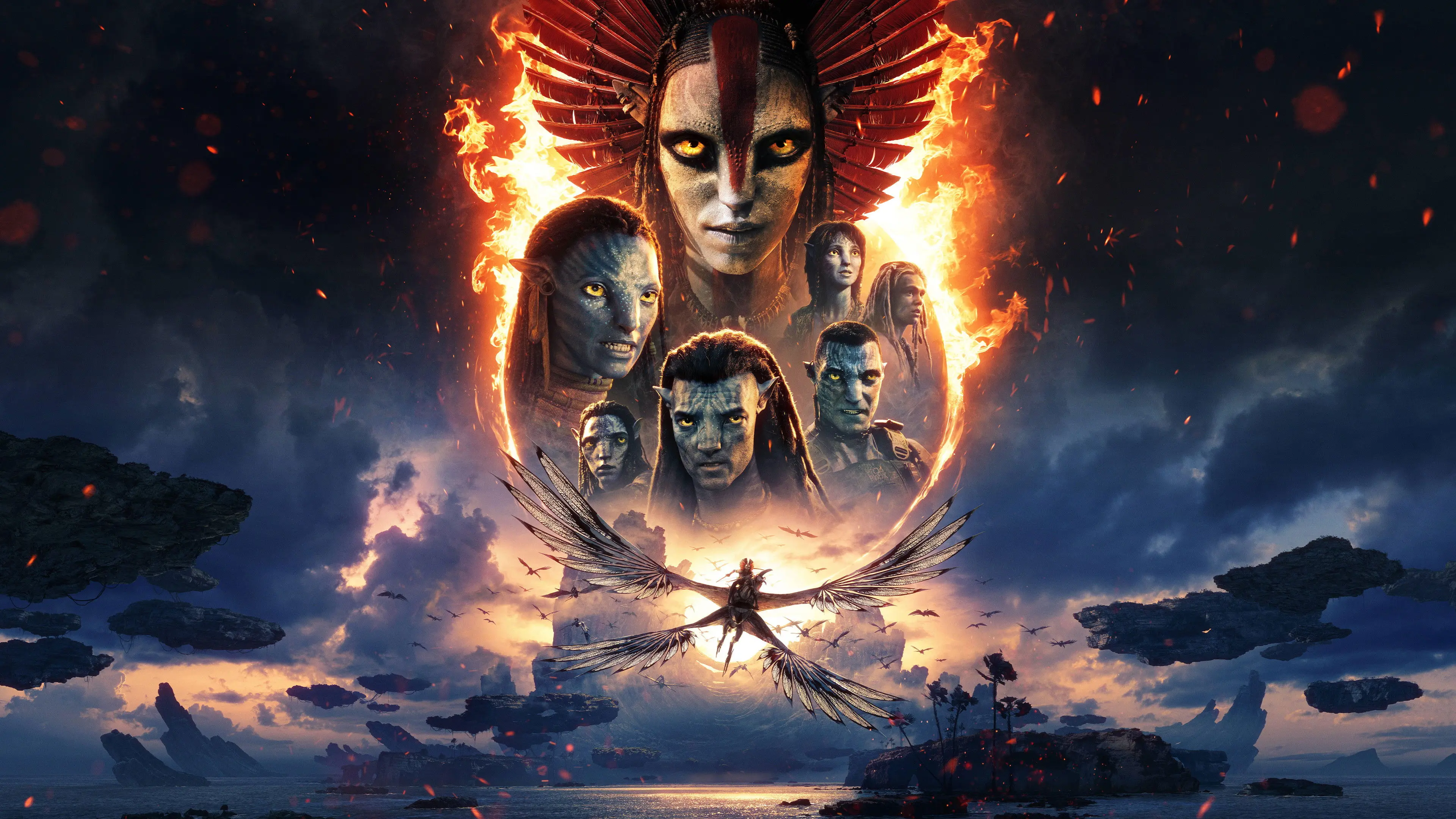 Avatar: Fire and Ash backdrop