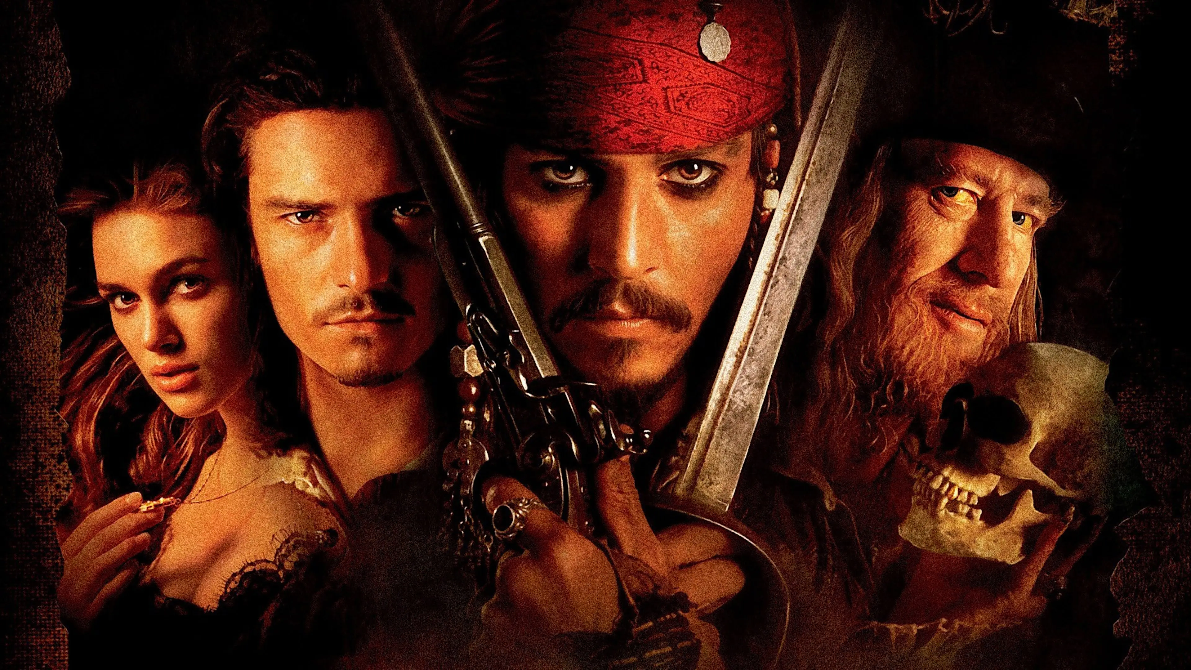 Pirates of the Caribbean: The Curse of the Black Pearl backdrop