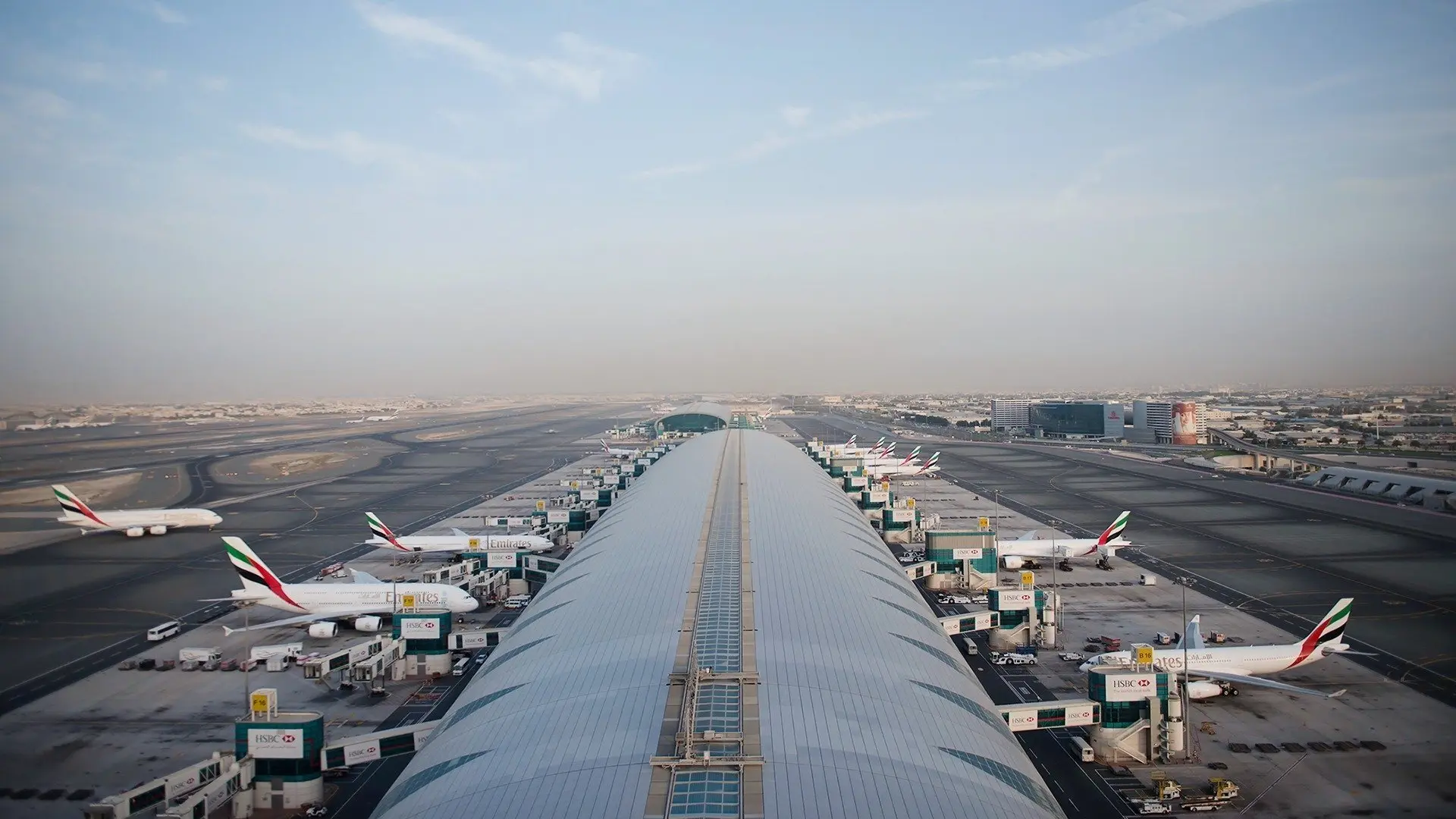 Ultimate Airport Dubai backdrop