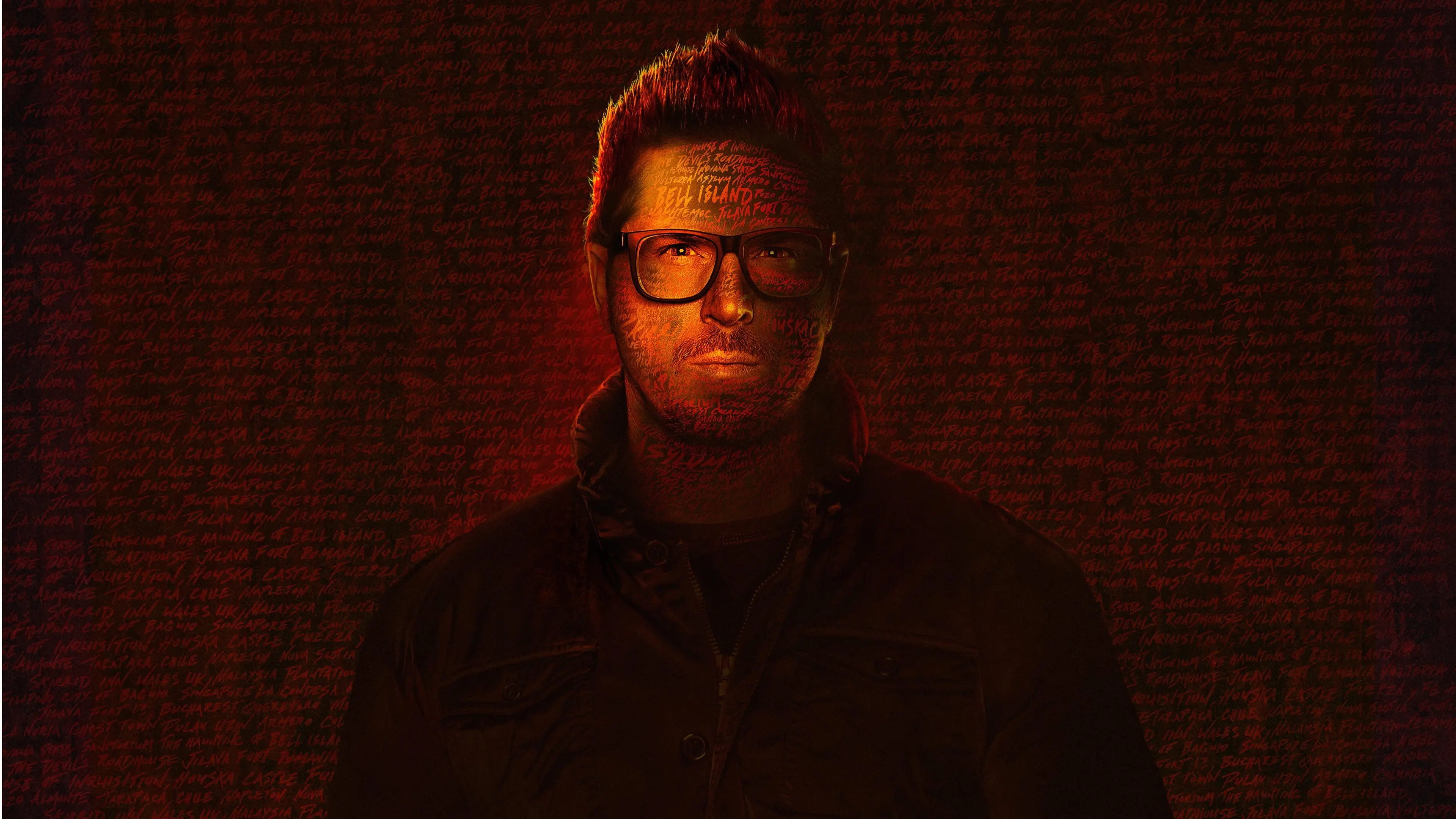 Destinations of the Damned with Zak Bagans backdrop