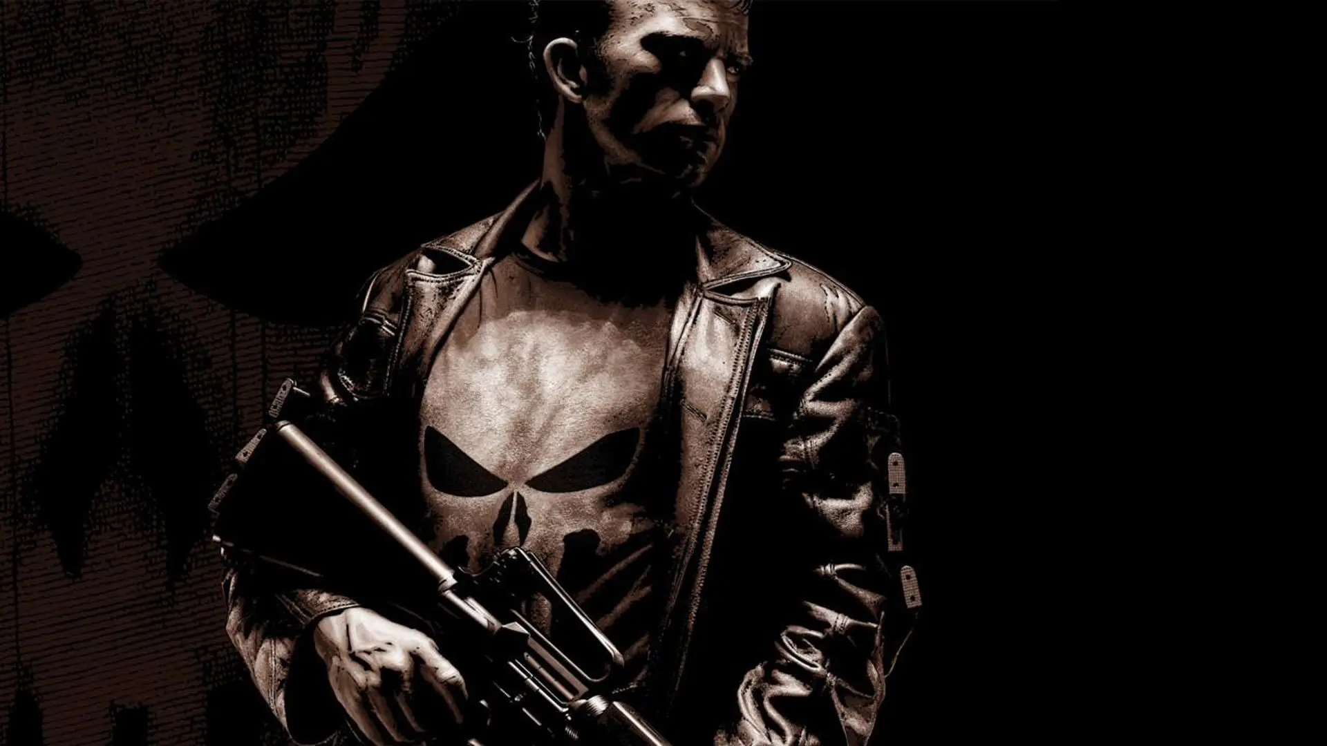 The Punisher backdrop