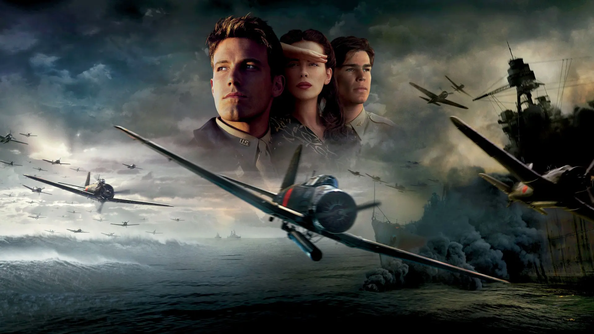 Pearl Harbor backdrop